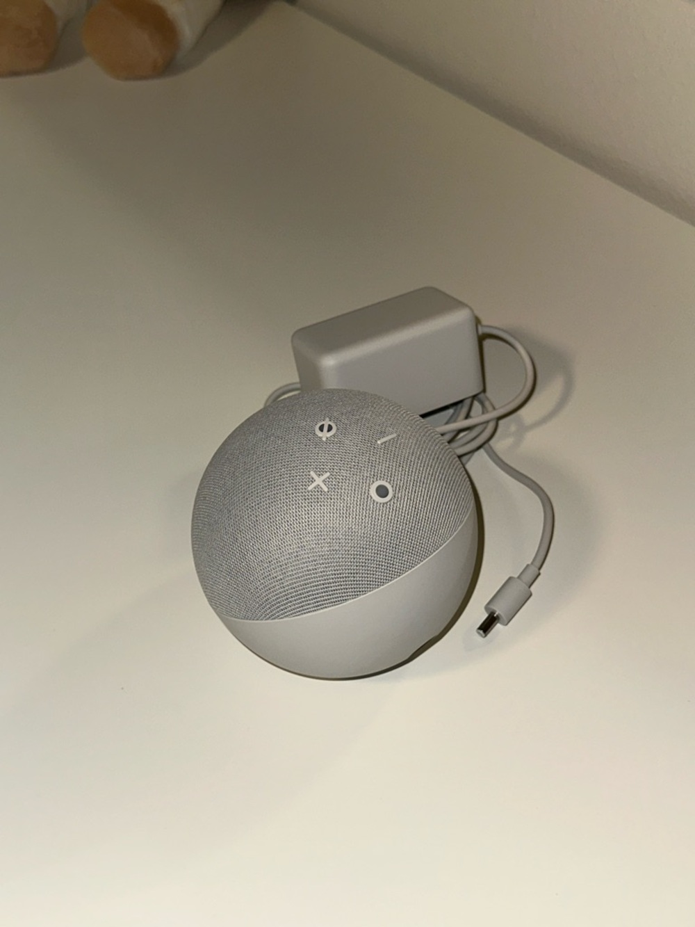 Amazon Alexa Gray Smart Speaker with Charger